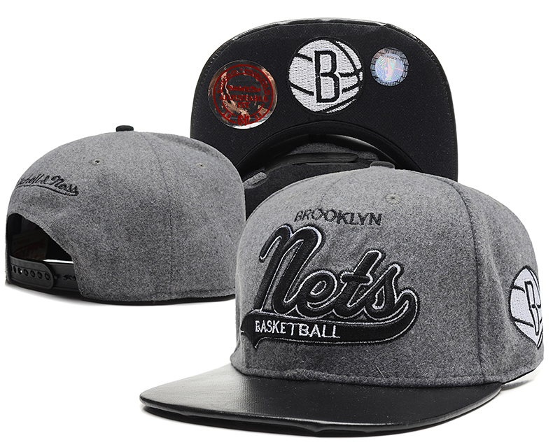 NBA Brooklyn Nets MN Snapback Hat #72